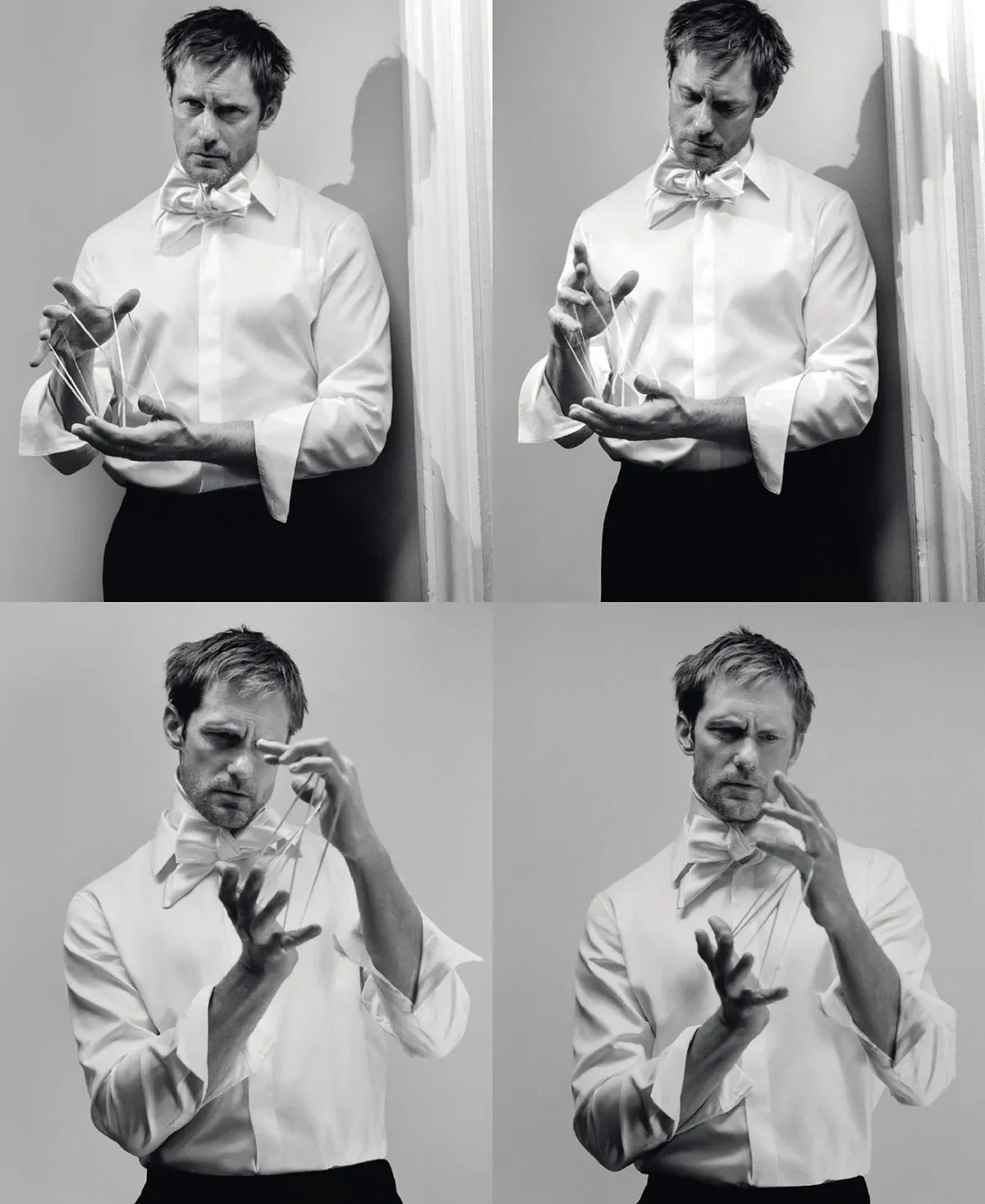 Alexander Skarsgård covers M Le Magazine du Monde February 21st, 2026 by Thurstan Redding