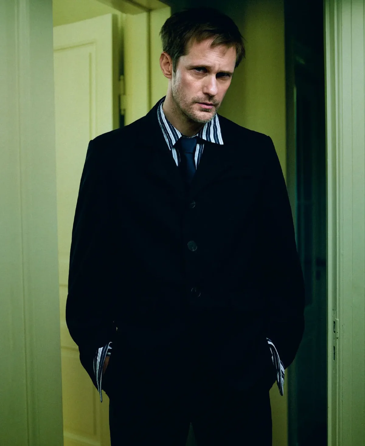 Alexander Skarsgård covers M Le Magazine du Monde February 21st, 2026 by Thurstan Redding