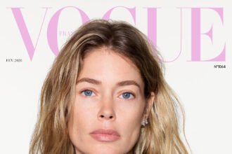 Doutzen Kroes covers Vogue France February 2026 by Richard Burbridge