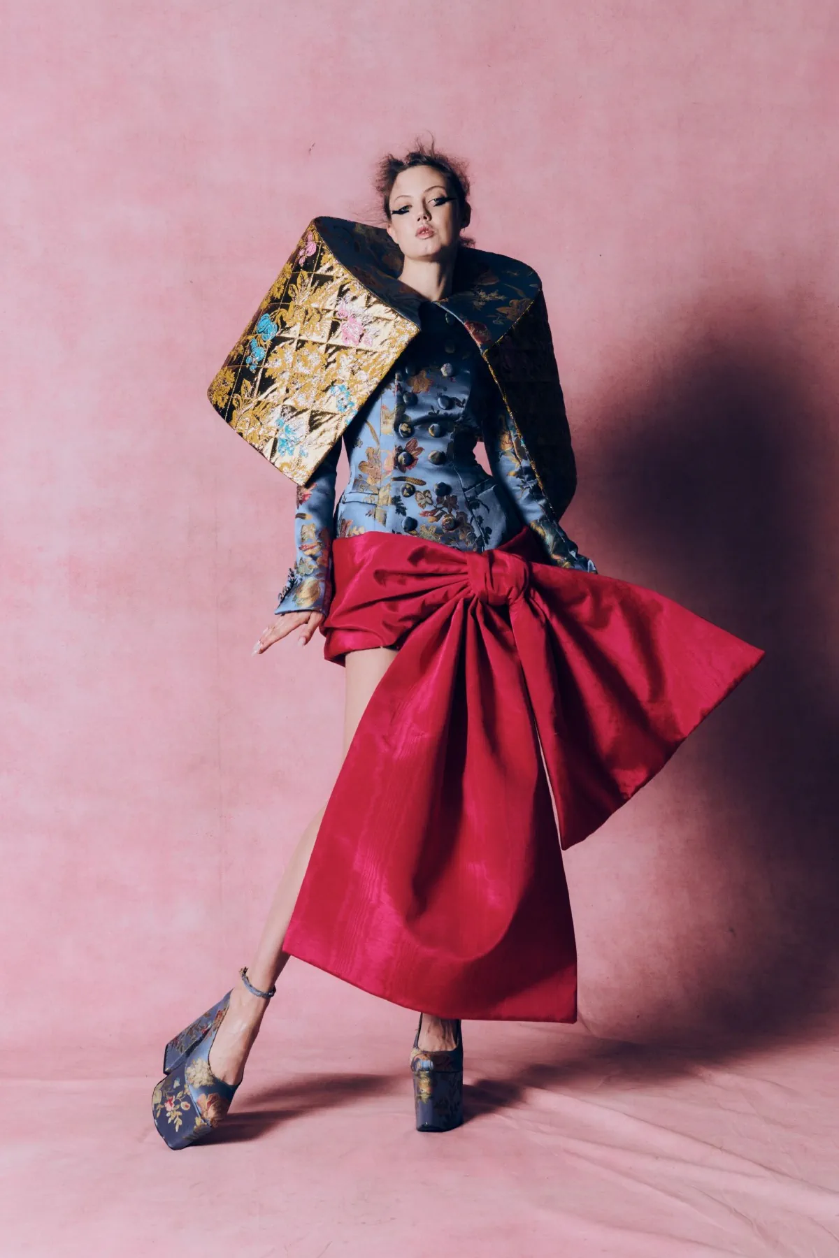 Harris Reed Fall 2026: From couture drama to wearable power Harris Reed Fall-Winter 2026