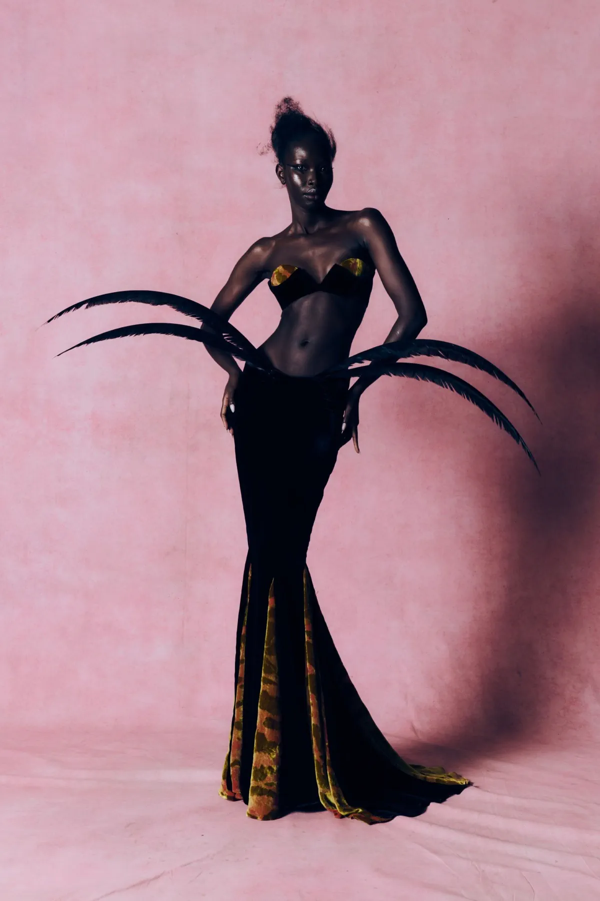 Harris Reed Fall 2026: From couture drama to wearable power Harris Reed Fall-Winter 2026