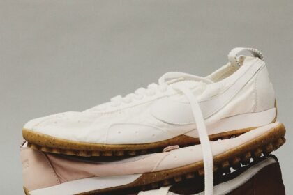 JACQUEMUS x Nike Moon Shoe returns in "Aluminum Pink" and "Fauna Brown" for Spring 2026