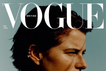 Jessie Buckley covers British Vogue February 2026 by Jack Davison