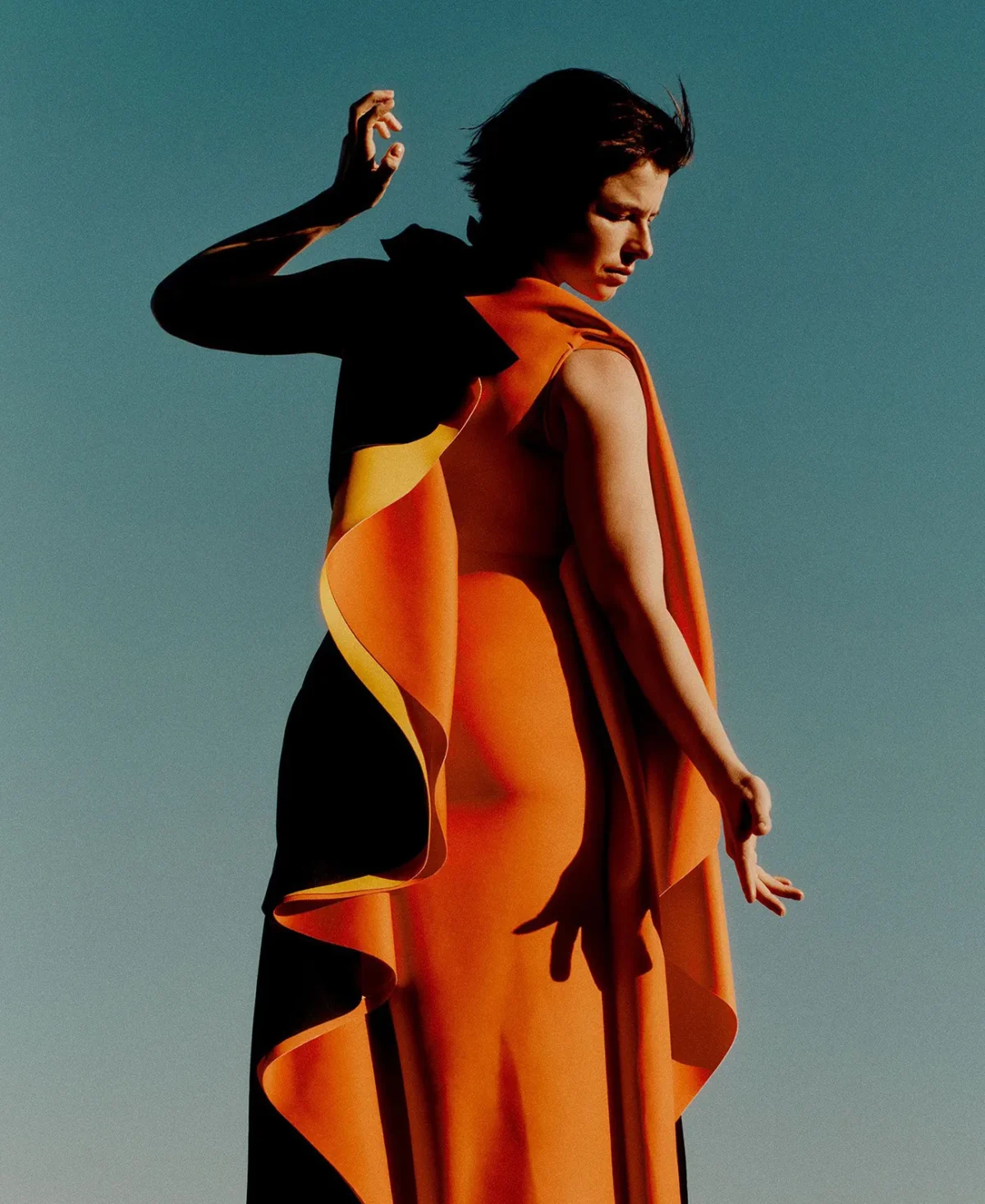 Jessie Buckley covers British Vogue February 2026 by Jack Davison