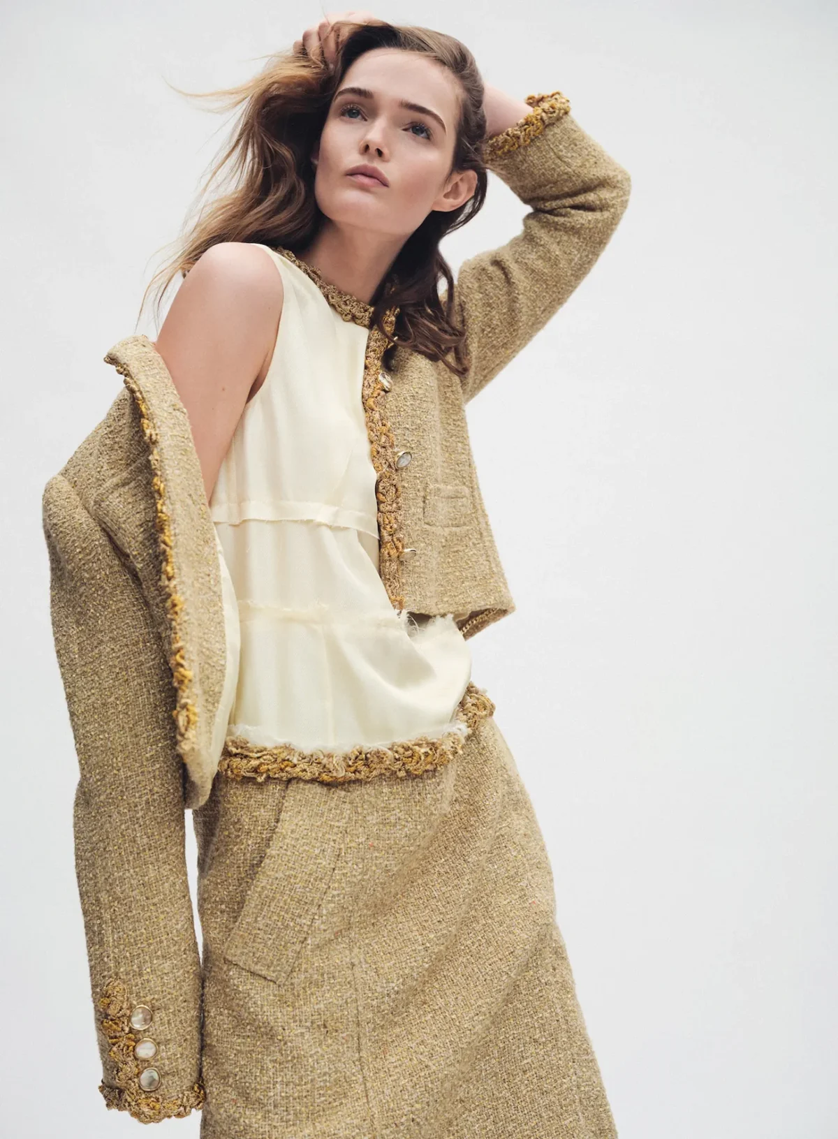 Lulu Tenney covers Elle US February 2026 by Nathaniel Goldberg