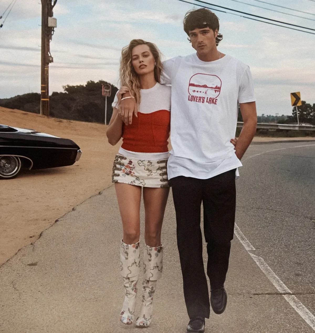 Margot Robbie and Jacob Elordi cover Vogue Australia February 2026 by Lachlan Bailey