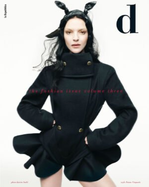 Mariacarla Boscono covers D la Repubblica February 28th, 2026 by Karim Sadli