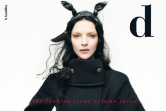 Mariacarla Boscono covers D la Repubblica February 28th, 2026 by Karim Sadli