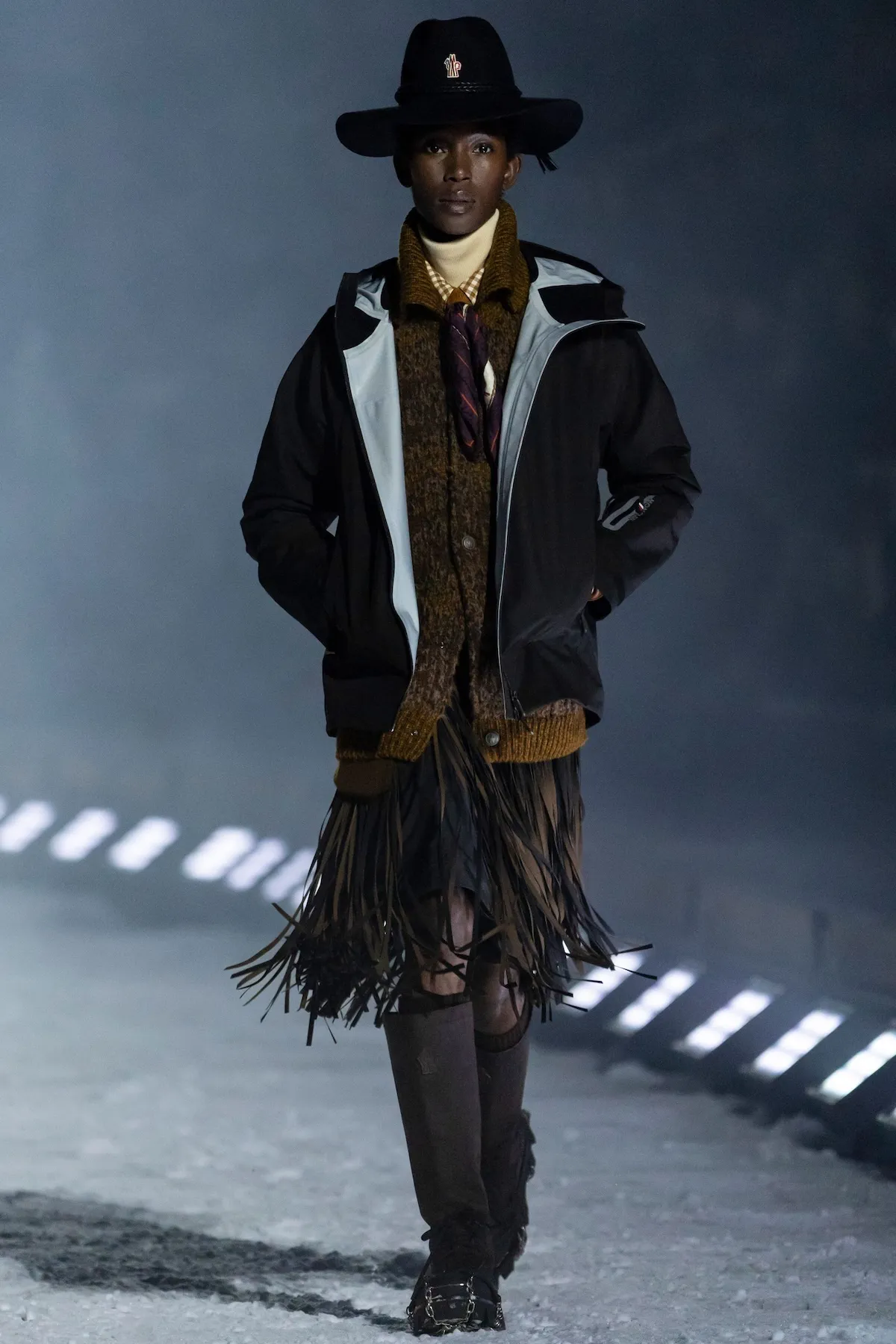 Moncler Grenoble turns Aspen into a high-altitude western fantasy