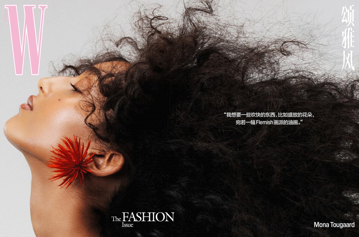 Penélope Cruz and Mona Tougaard cover W Magazine China #19 by Zhong Lin