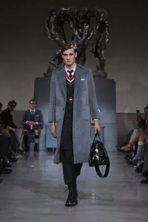 NFL players walk Thom Browne’s most conceptual runway yet