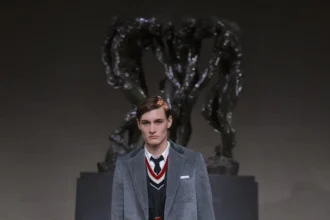 NFL players walk Thom Browne’s most conceptual runway yet