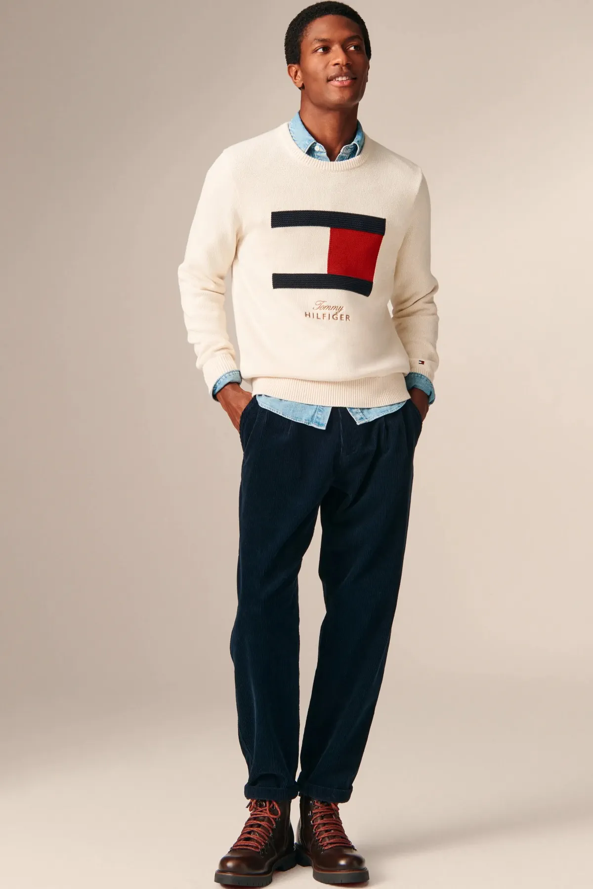 For Fall 2026, Tommy Hilfiger reinvents American classics with modern tailoring Tommy Hilfiger Fall-Winter 2026