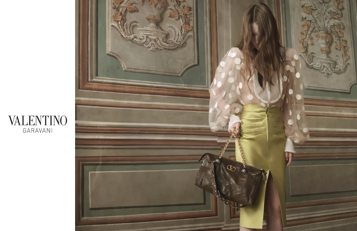 Alessandro Michele turns fragility into power in Valentino’s SS26 campaign