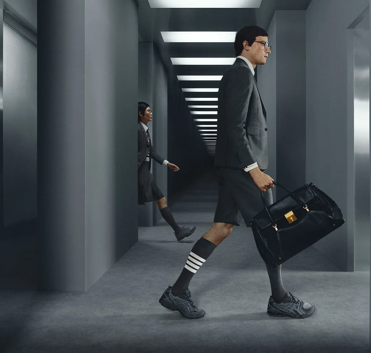 Asics Gel-Kayano 14 x Thom Browne: Release, price, materials and design details ASICS Gel-Kayano 14 x Thom Browne: release, price, materials and design details