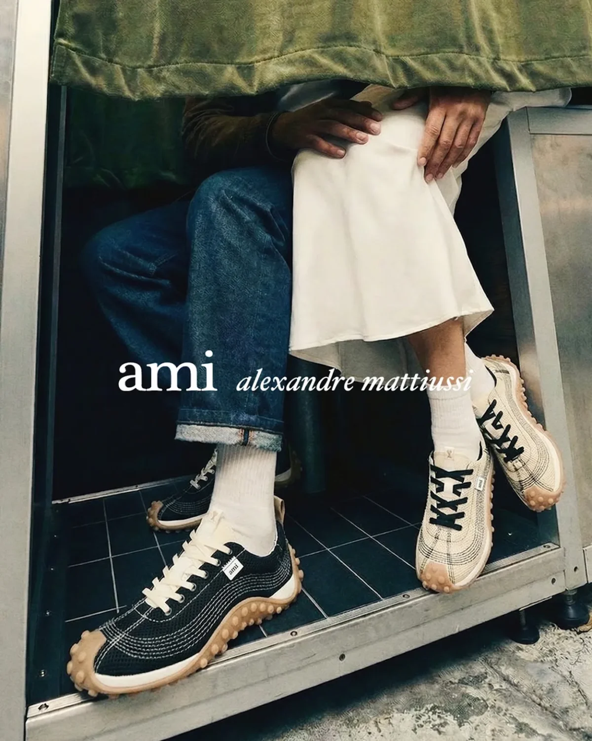 Ami Paris just gave the Mirage sneakers a whole new reason to exist