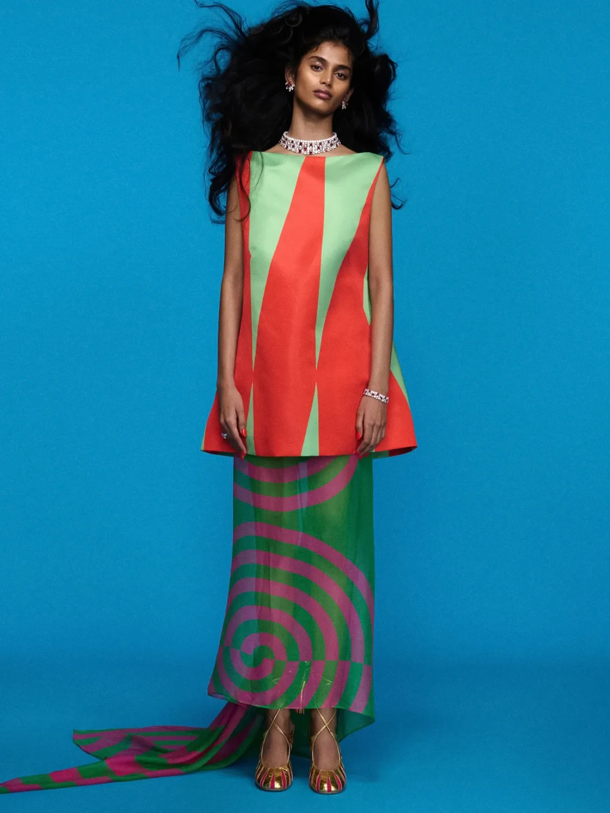 Bhavitha Mandava covers British Vogue March 2026 by Oliver Hadlee Pearch