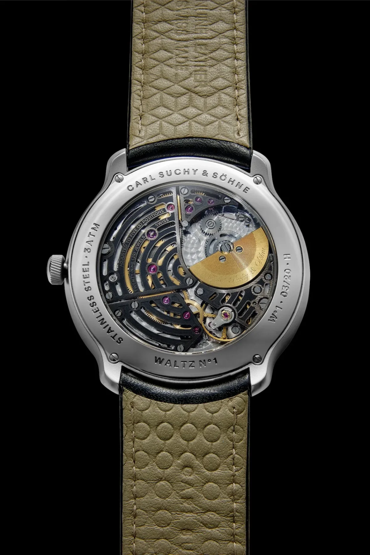 Carl Suchy & Söhne Waltz N°1 Hoffmann Edition: When Viennese Architecture Inspires Watchmaking
