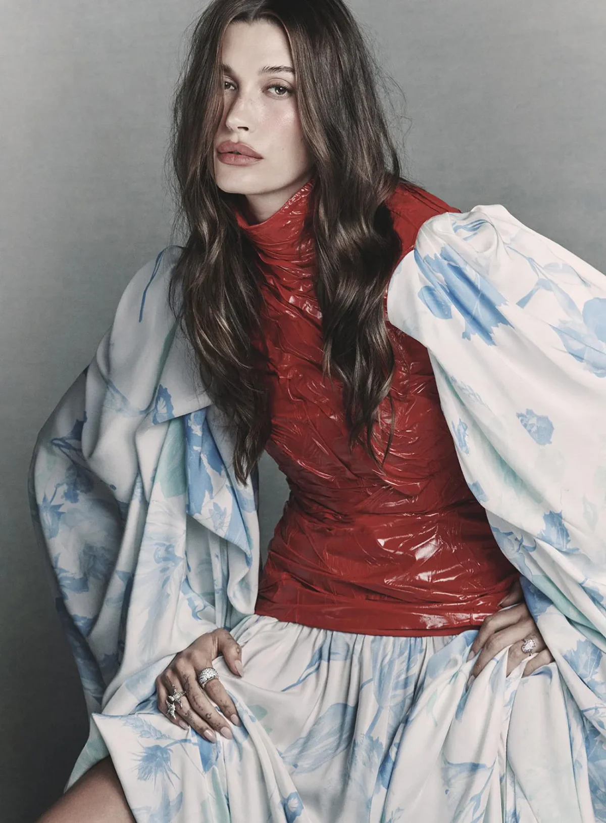 Hailey Bieber covers Vogue Australia March 2026 by Luigi & Iango