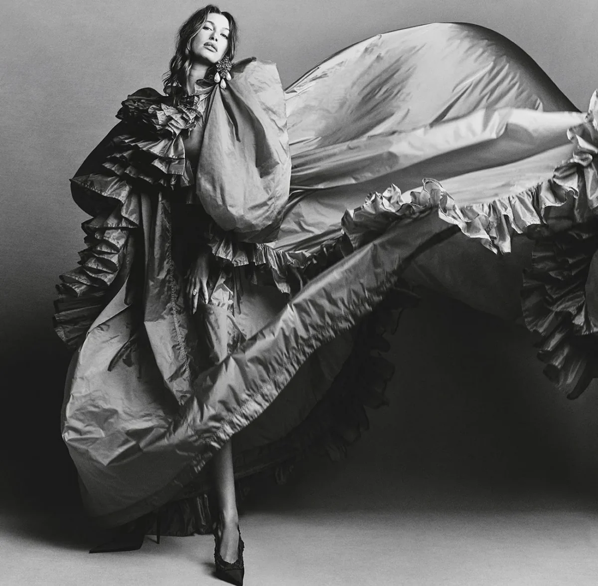 Hailey Bieber covers Vogue Australia March 2026 by Luigi & Iango