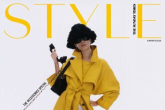 Ilana Hansen covers The Sunday Times Style March 8th, 2026 by David Abrahams