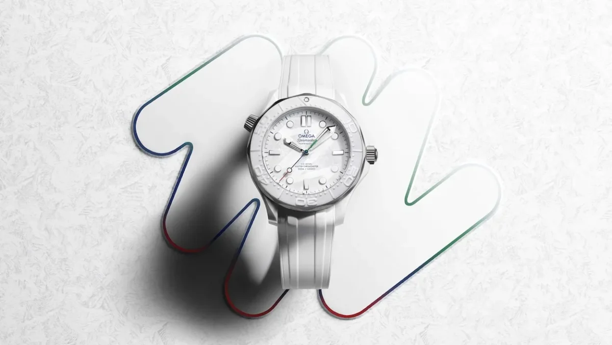 The OMEGA Seamaster Diver 300M gets a paralympic makeover for the 2026 Milano Cortina Games