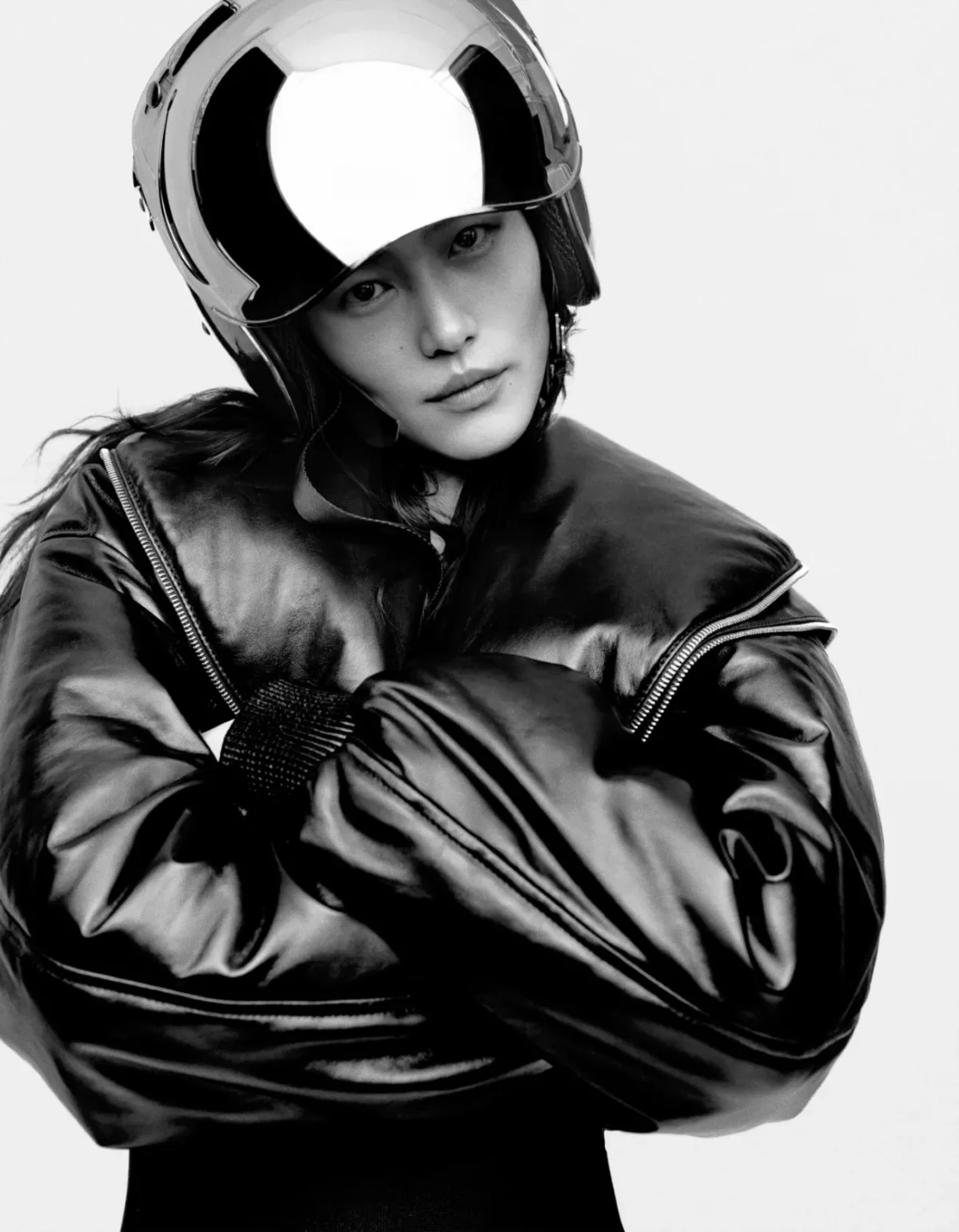 Liu Wen covers Harper’s Bazaar China March 2026 by Liu Song