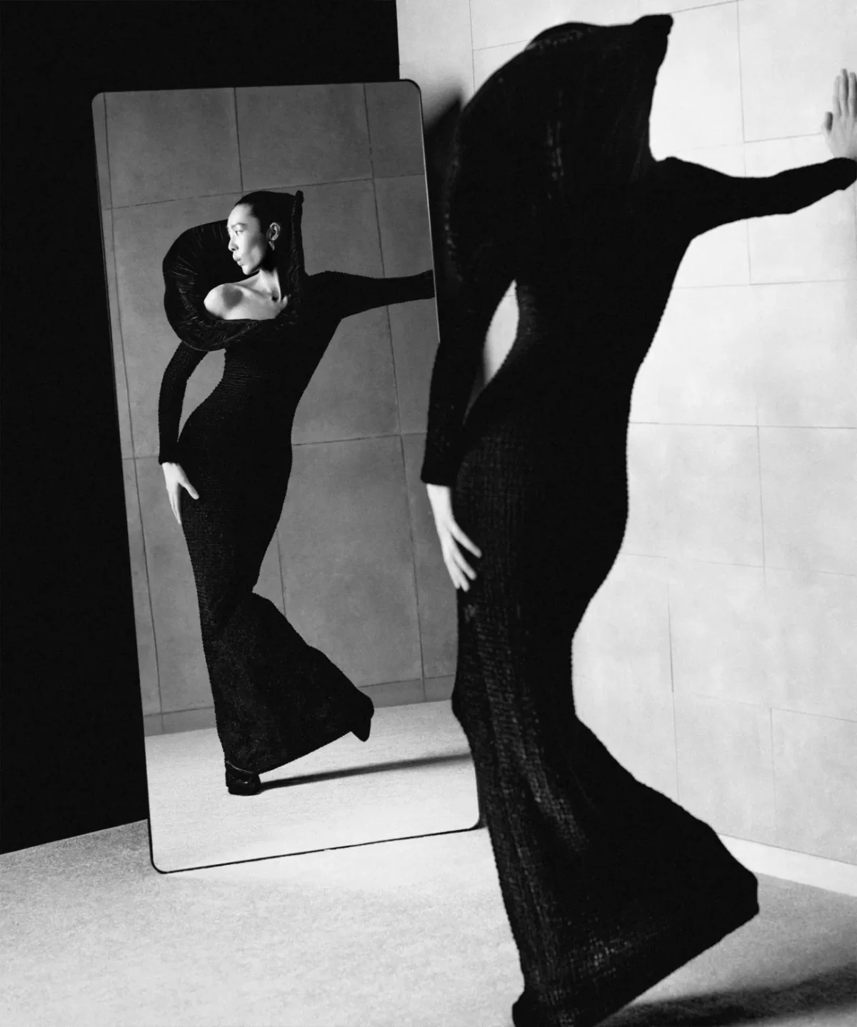 Liu Wen covers Harper’s Bazaar China March 2026 by Liu Song