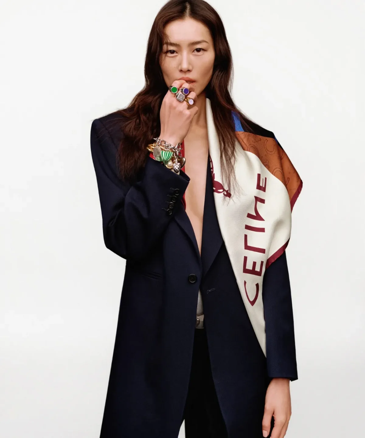 Liu Wen covers Harper’s Bazaar China March 2026 by Liu Song