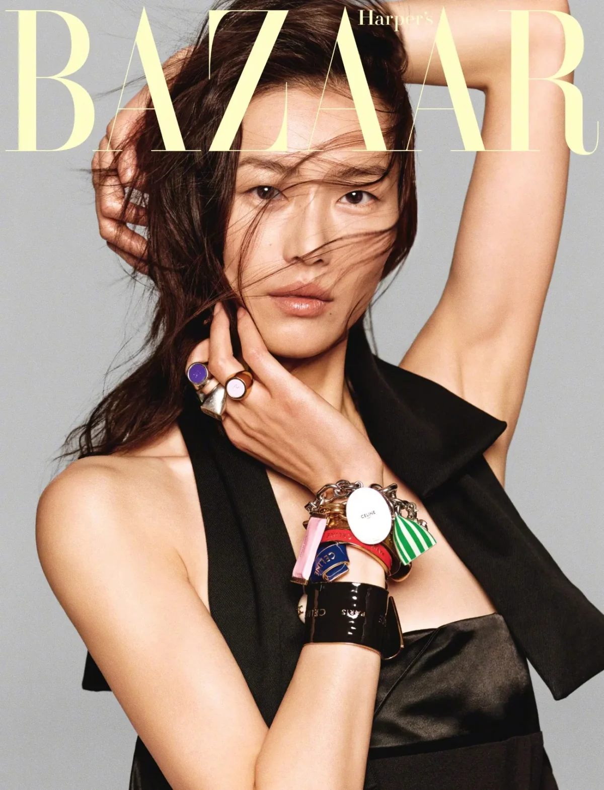 Liu Wen covers Harper’s Bazaar China March 2026 by Liu Song