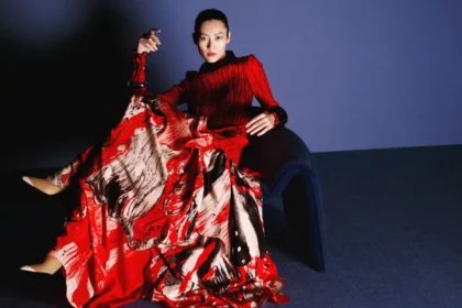 Liu Wen covers Harper’s Bazaar China March 2026 by Liu Song