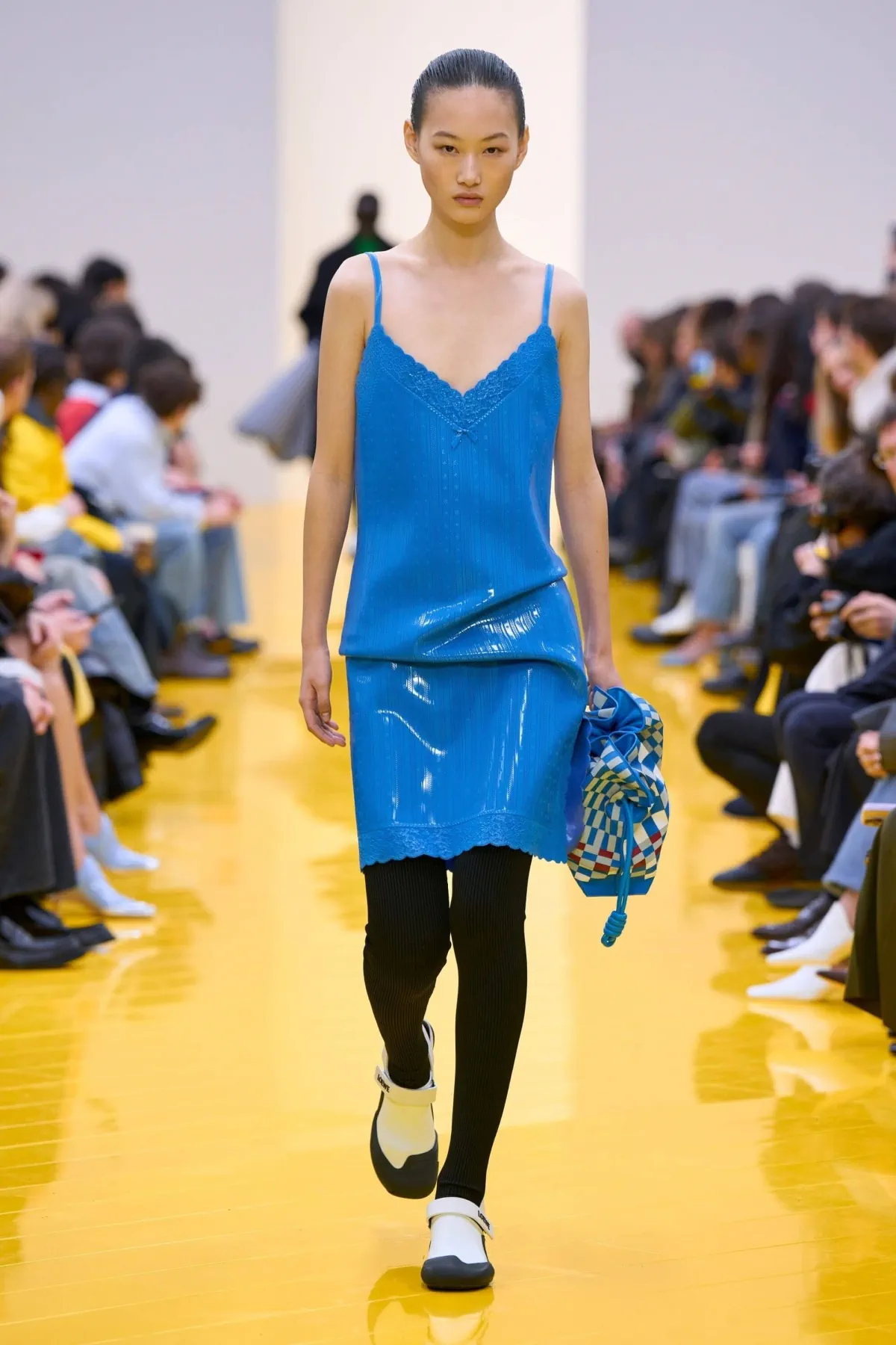 Loewe Fall 2026 reinvents craft through latex, sculpture and menswear Loewe Fall-Winter 2026 - Paris Fashion Week