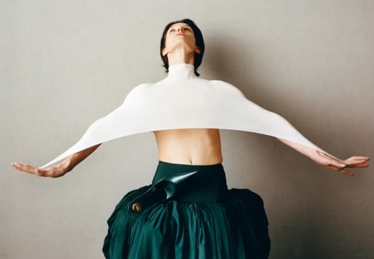 Marte Mei van Haaster covers M Le magazine du Monde March 14th, 2026 by David Luraschi