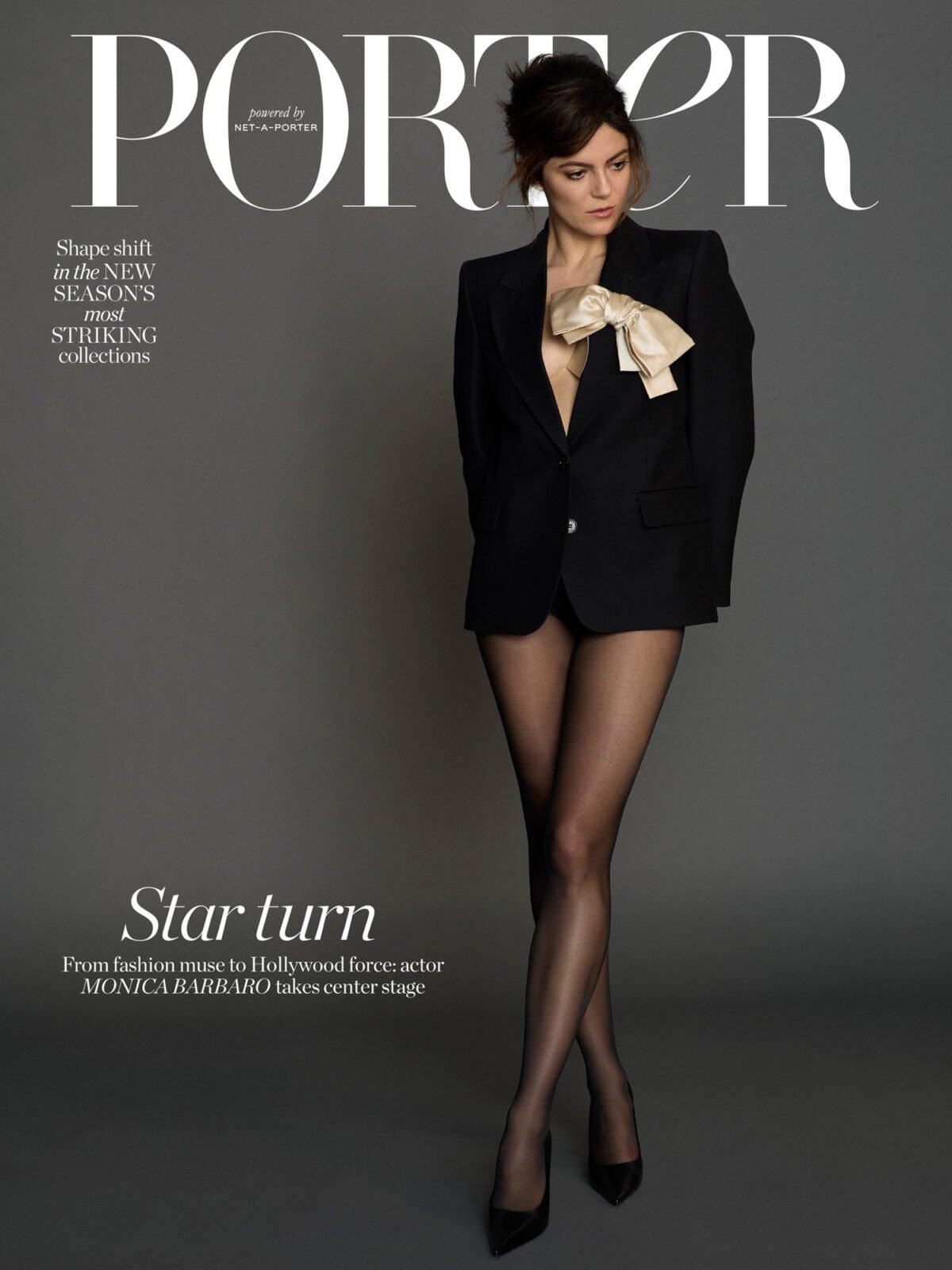 Monica Barbaro covers Porter Magazine March 2nd, 2026 by Peter Joseph Smith Monica Barbaro covers Porter Magazine March 2nd, 2026 by Peter Joseph Smith