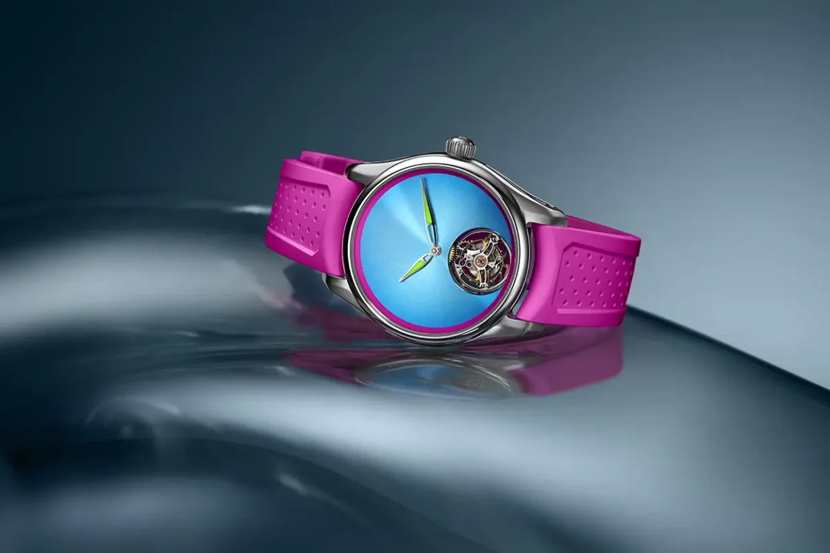 Bucherer and H. Moser & Cie. unveil the Pioneer Tourbillon Miami limited edition with only 28 pieces