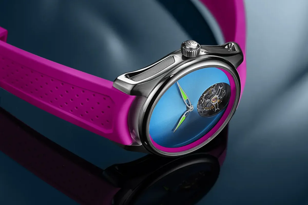 Bucherer and H. Moser & Cie. unveil the Pioneer Tourbillon Miami limited edition with only 28 pieces