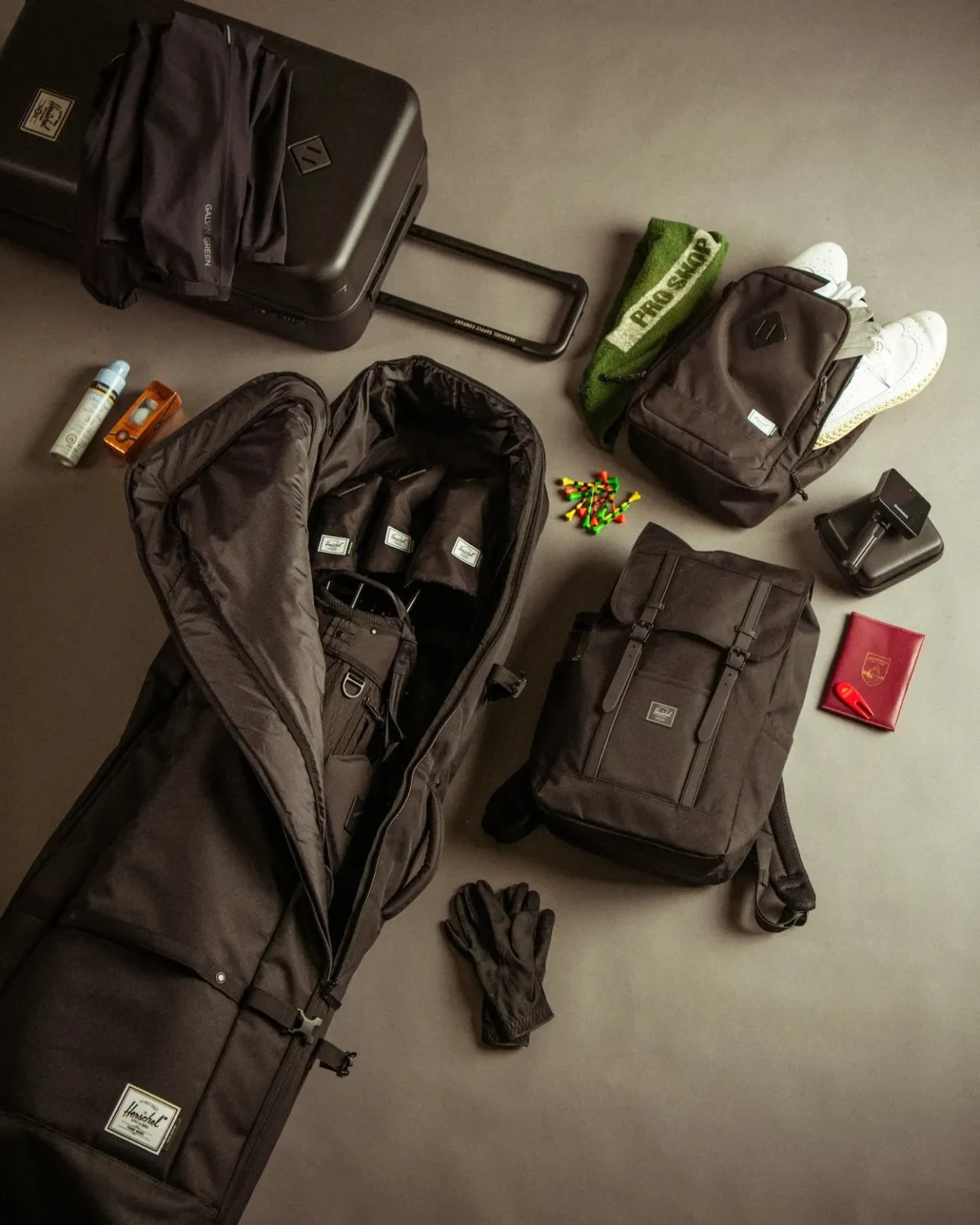 Herschel Supply enters golf with travel driven bags designed for modern players