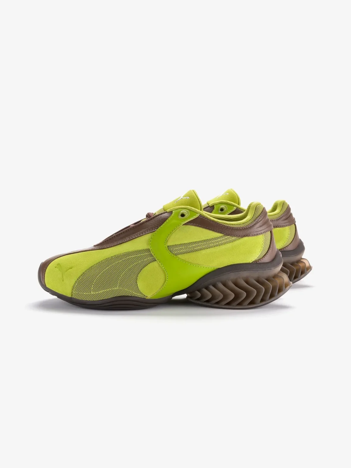 The PUMA CELL Geo revives 1990s cushioning with a bold geometric design