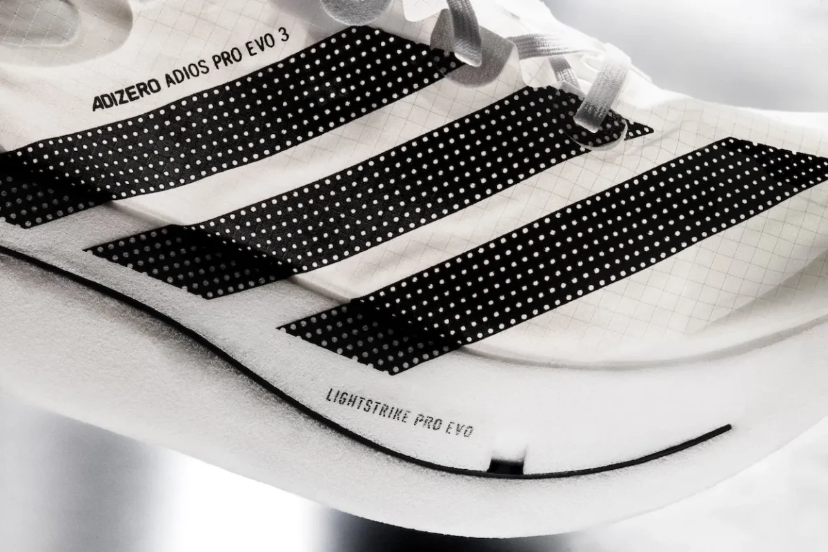 The adidas Adizero Adios Pro Evo 3 sets a new world record for marathon shoe weight