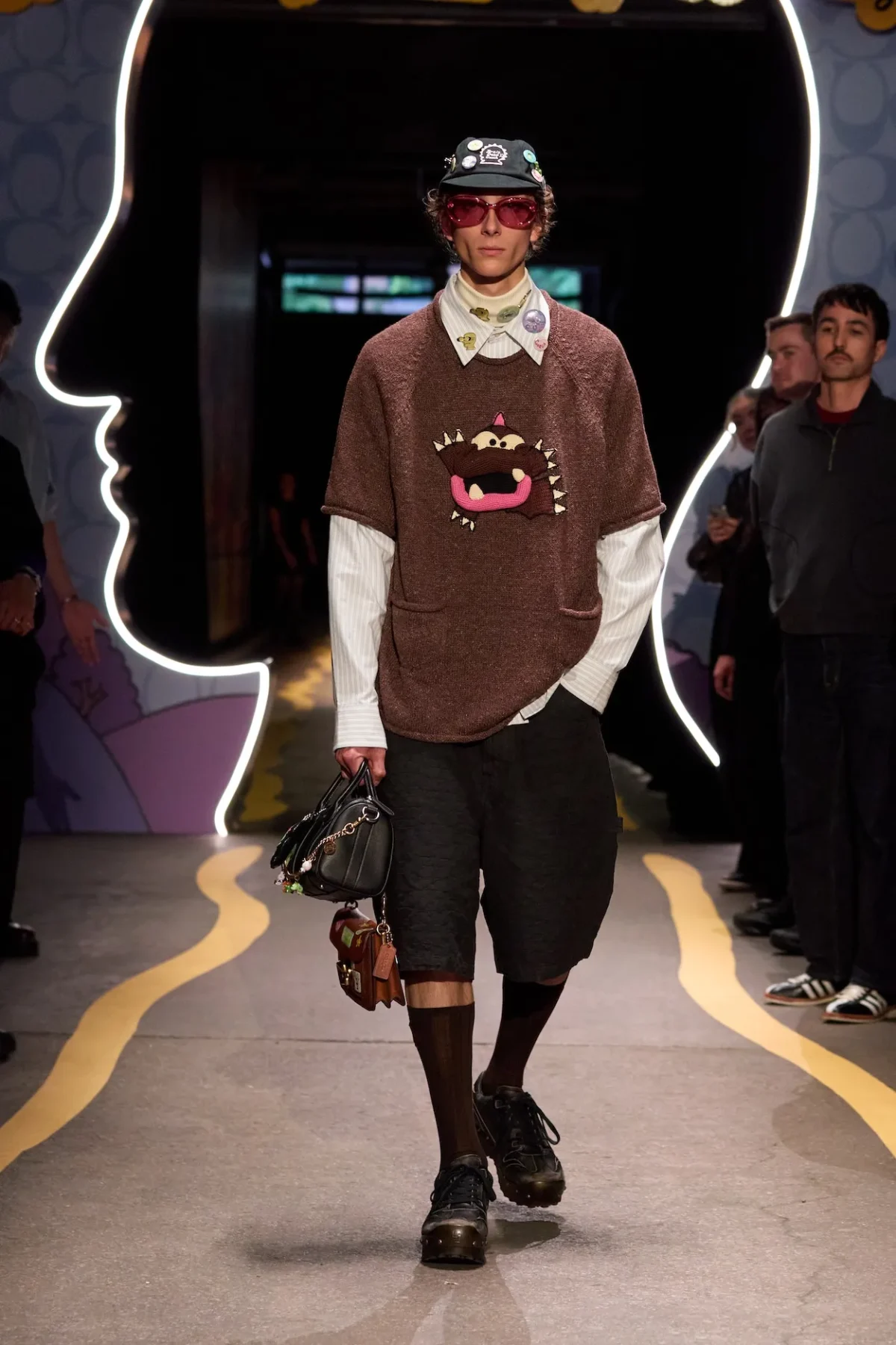 Coach and Brain Dead turn controlled chaos into a collectible fashion fantasy