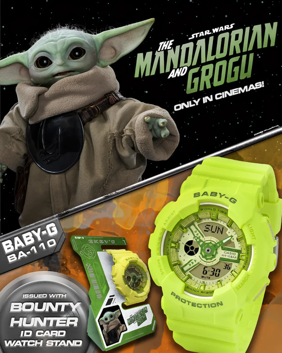 G-SHOCK and Star Wars release The Mandalorian and Grogu watch collection with a collector twist