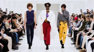 Michael Rider turns Celine Spring 2027 menswear into a study in confident contrasts Celine Spring-Summer 2027 - Paris Fashion Week Men’s