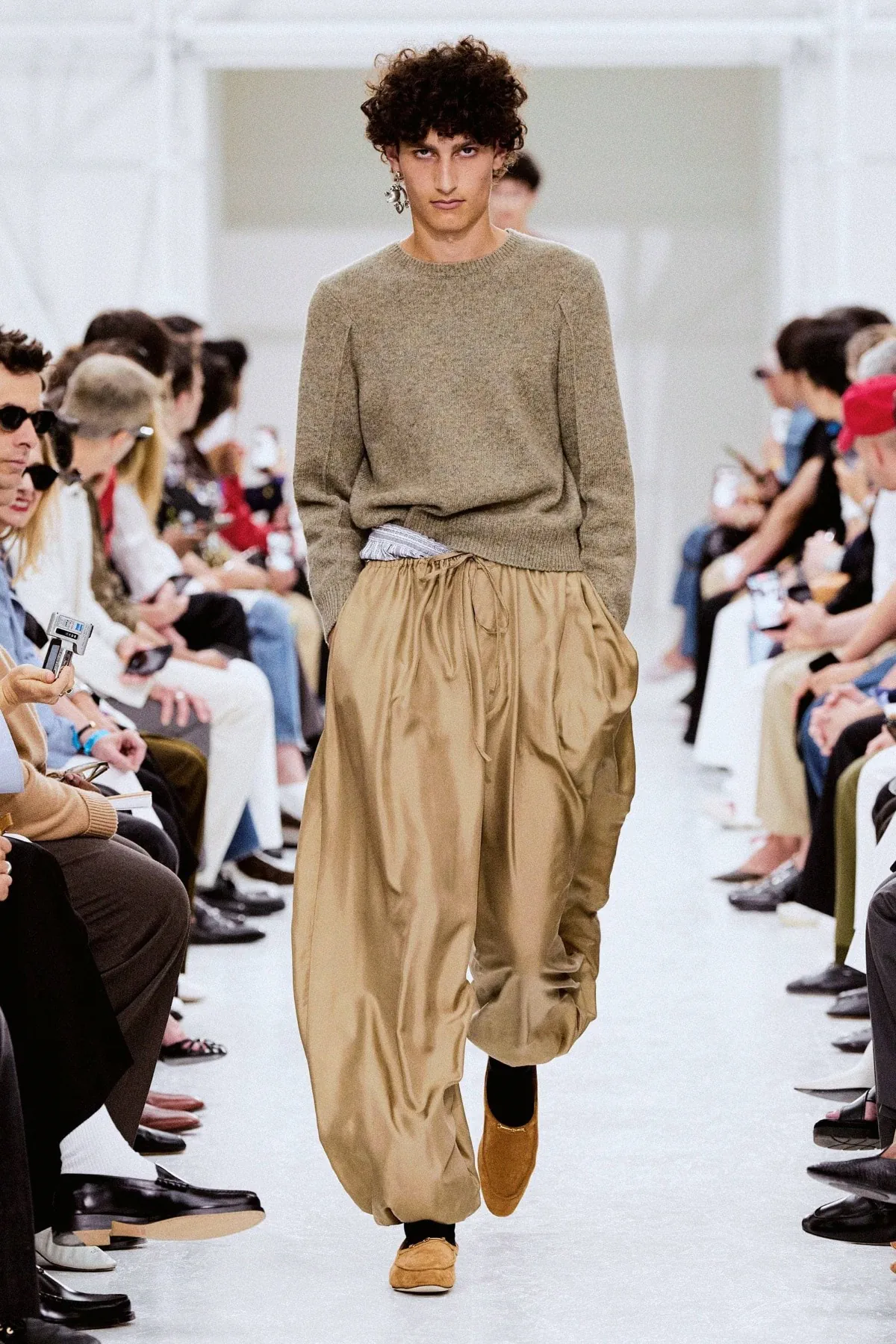 Michael Rider turns Celine Spring 2027 menswear into a study in confident contrasts Celine Spring-Summer 2027 - Paris Fashion Week Men’s