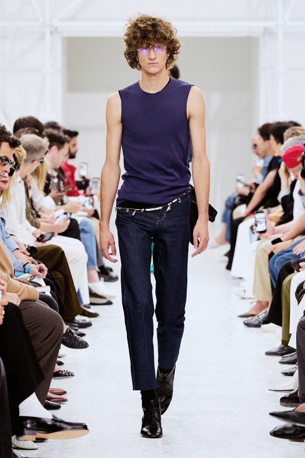 Michael Rider turns Celine Spring 2027 menswear into a study in confident contrasts Celine Spring-Summer 2027 - Paris Fashion Week Men’s
