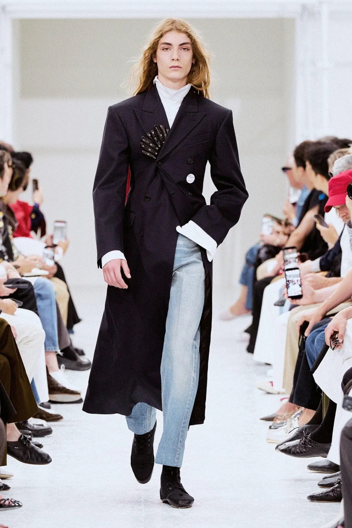 Michael Rider turns Celine Spring 2027 menswear into a study in confident contrasts Celine Spring-Summer 2027 - Paris Fashion Week Men’s