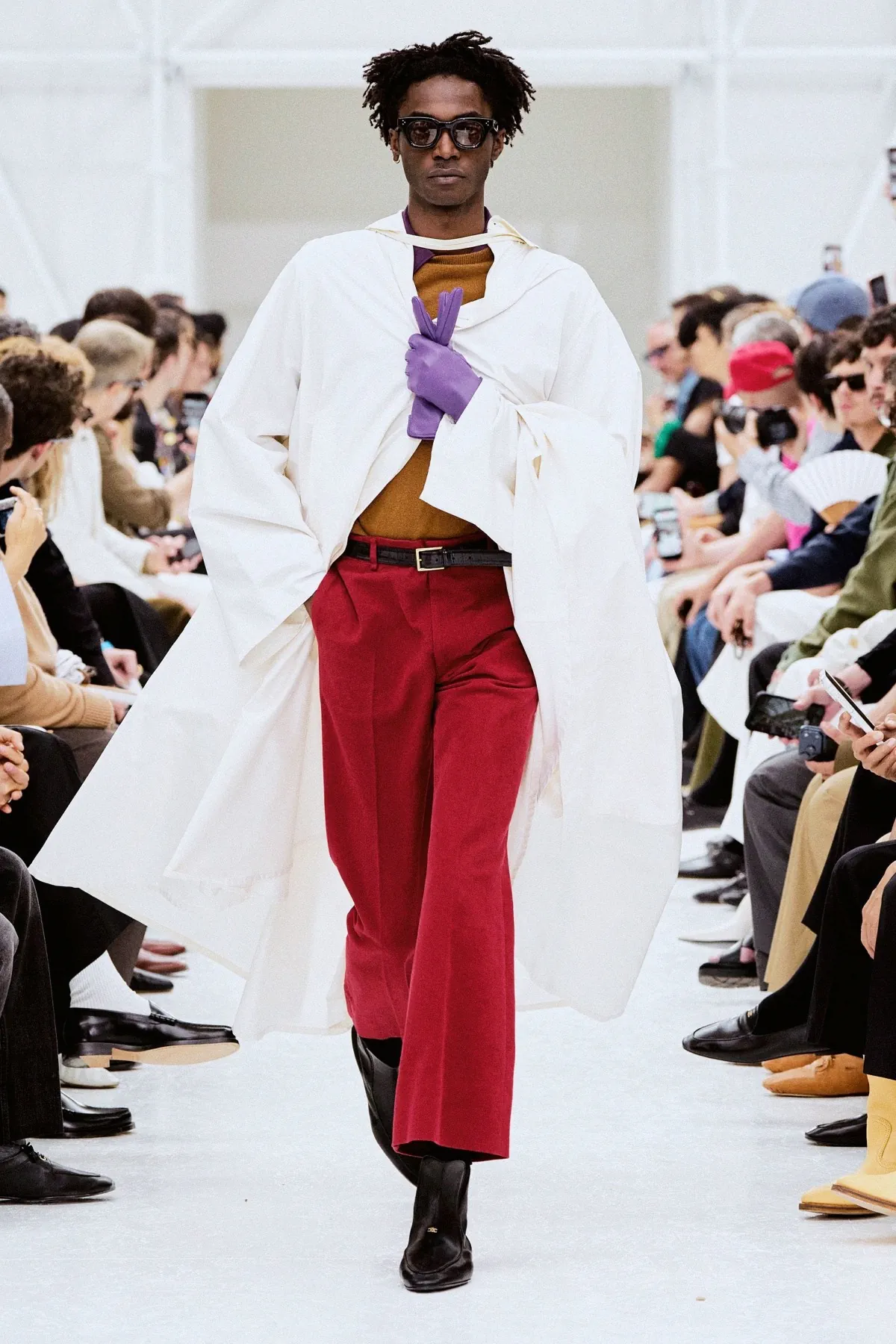 Michael Rider turns Celine Spring 2027 menswear into a study in confident contrasts Celine Spring-Summer 2027 - Paris Fashion Week Men’s
