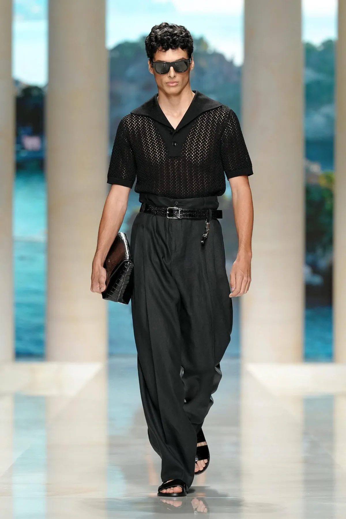 Dolce & Gabbana Spring 2027 reaffirms the power of a Sicilian dream Dolce & Gabbana Spring-Summer 2027 - Milan Fashion Week Men's