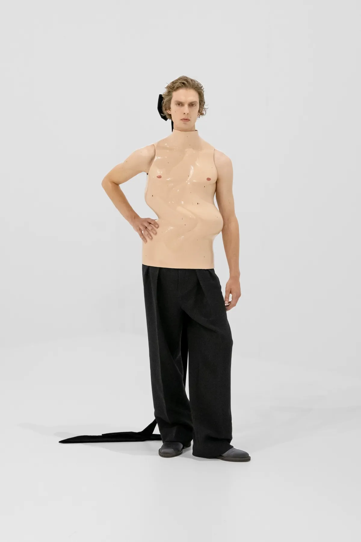 Jean Paul Gaultier Fall 2026 Haute Couture: Duran Lantink redraws the body with nerve Jean Paul Gaultier Haute Couture Fall-Winter 2026