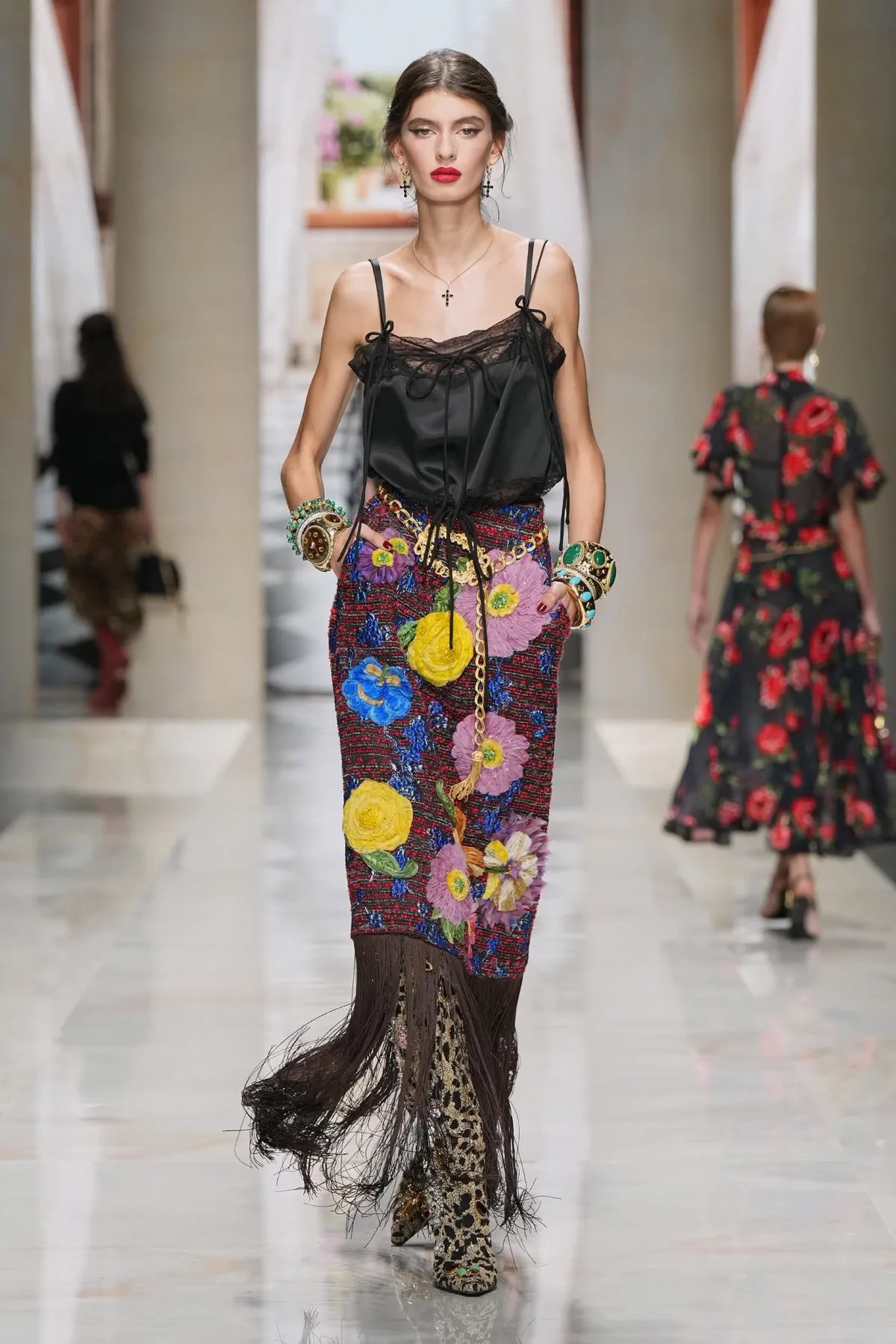 Dolce & Gabbana Spring 2027 gives Sicilian heritage a lighter attitude Dolce & Gabbana Spring-Summer 2027 - Milan Fashion Week