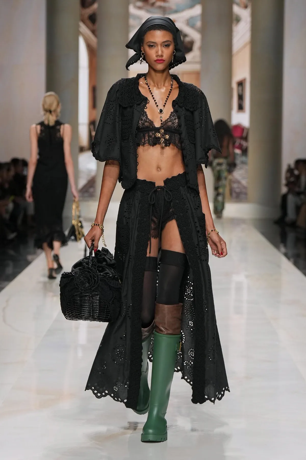 Dolce & Gabbana Spring 2027 gives Sicilian heritage a lighter attitude Dolce & Gabbana Spring-Summer 2027 - Milan Fashion Week